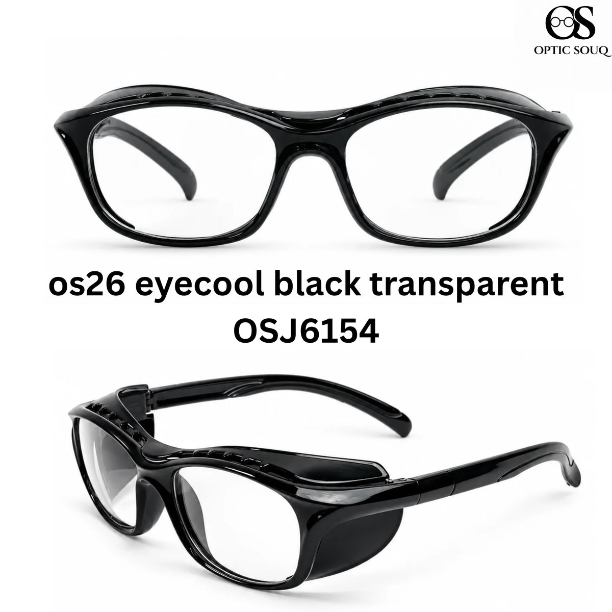 OS26 Eyecool Black Transparent OSJ6154