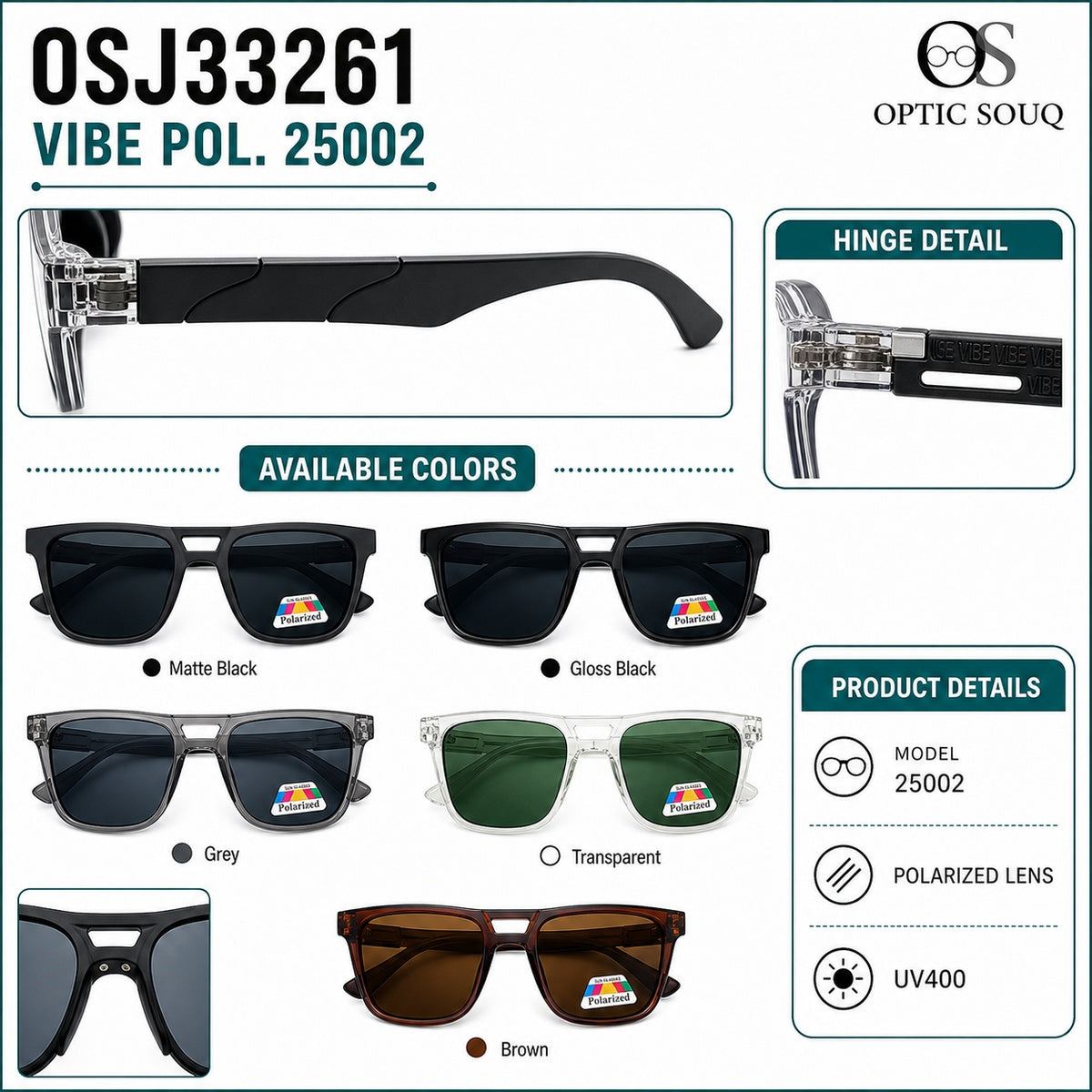 VIBE POL. 25002 Sunglasses