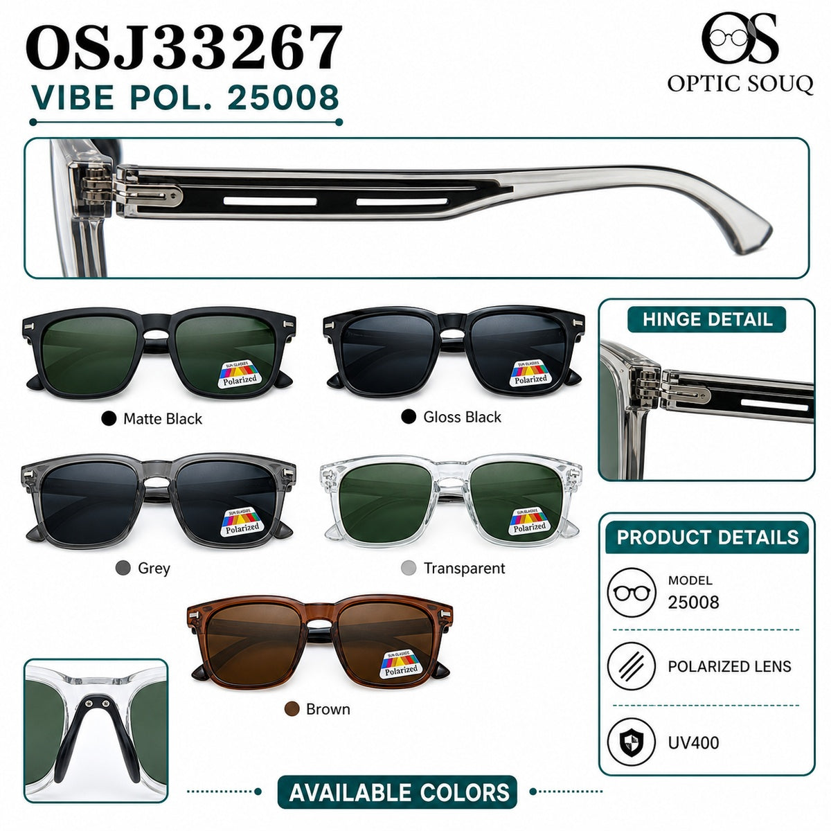 VIBE POL. 25008 Sunglasses